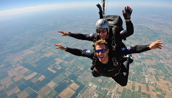 Saut parachute à montpellier : vivez l'adrénaline en tandem !